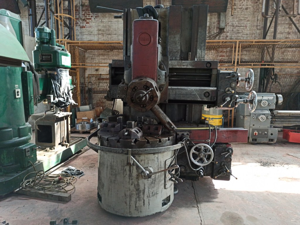 Vertical turning lathe Schiess