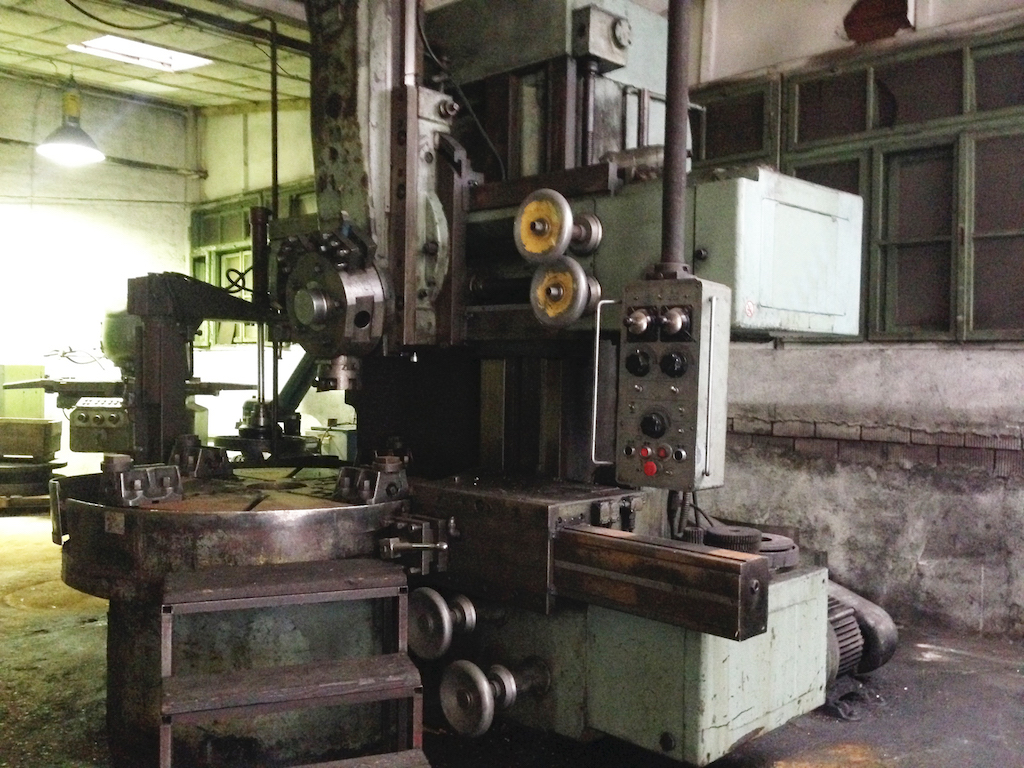 Vertical turning lathe Sedin 1516