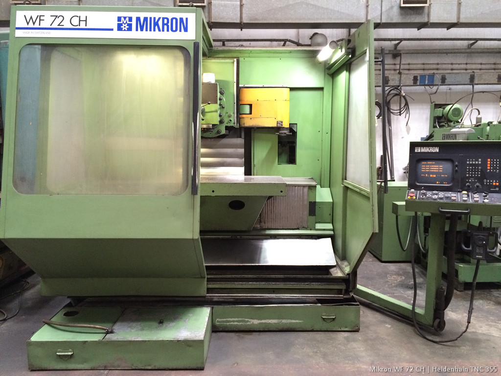 Vertical machining center Mikron WF 72 CH