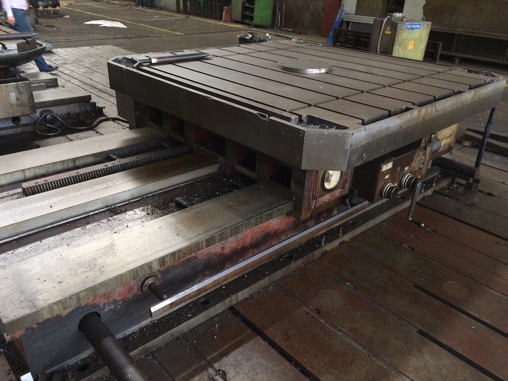 Rotary table TOS ISO12