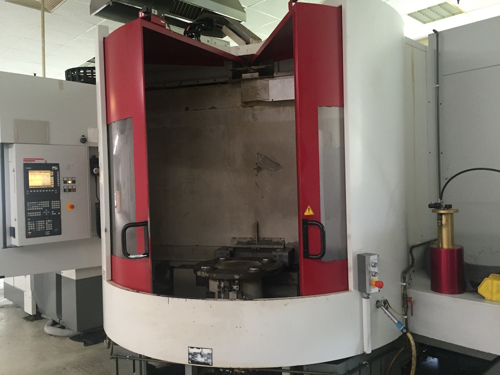 Horizontal machining center Heckert CWK 630D / Sinumerik 840d