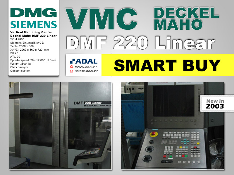 Deckel Maho VMC for sale