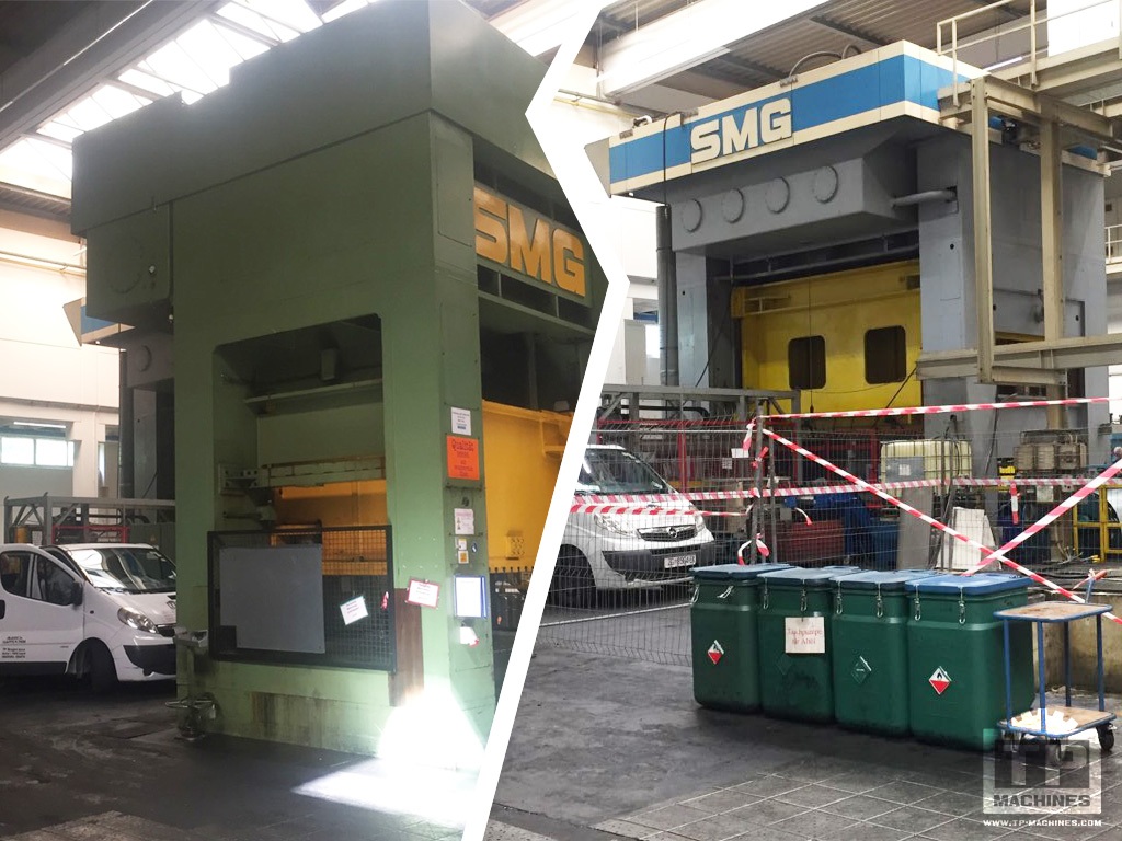 Relocation of 800t. SMG press (Germany -> BIH)